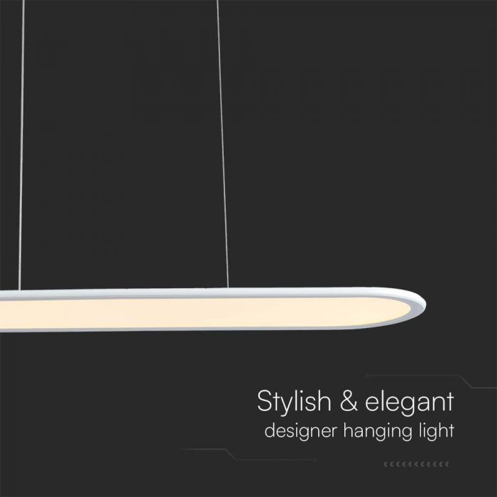 LED PENDANT LIGHT 24W DL 3000lm 120° 800x200x1040mm WHITE