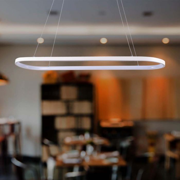 LED PENDANT LIGHT 24W DL 2760lm 120° 790x200x1080mm WHITE