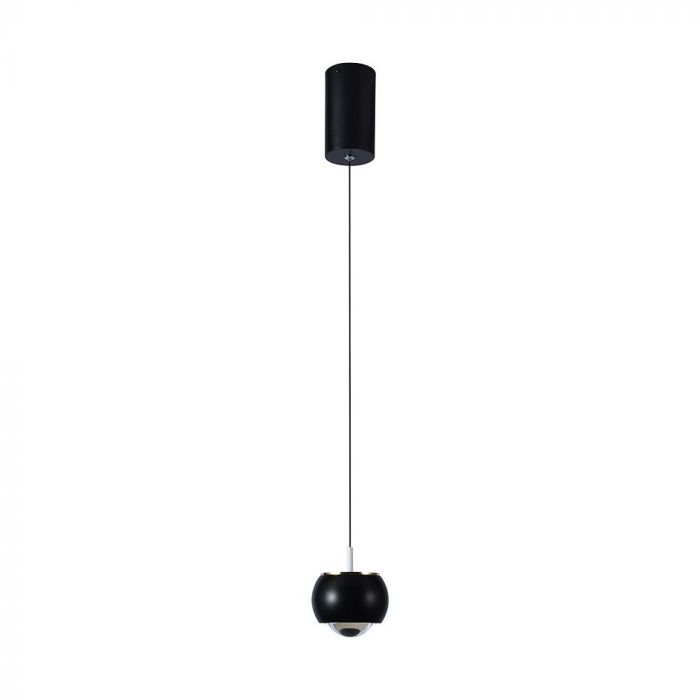 LED PENDANT LIGHT 9W DL 1000lm 120° 100x1230mm BLACK