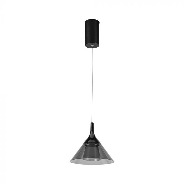 LED PENDANT LIGHT 9W WW 1000lm 200x1300mm BLACK