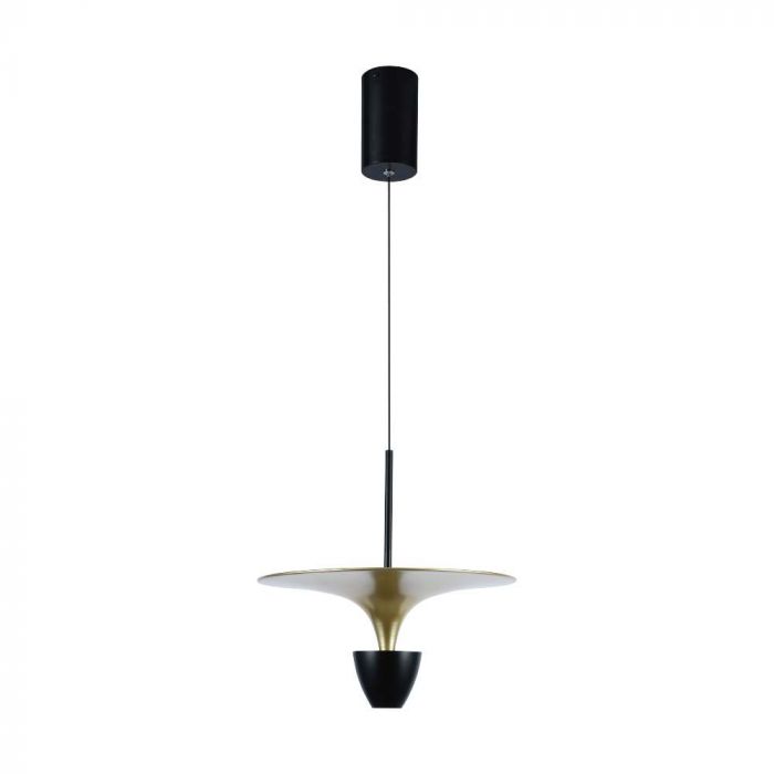 LED PENDANT LIGHT 9W DL 1000lm BLACK+GOLD