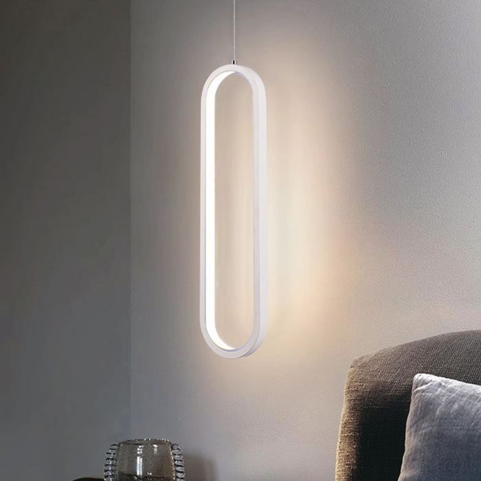 LED PENDANT LIGHT 13W DL 1500lm 100x70x1530mm WHITE