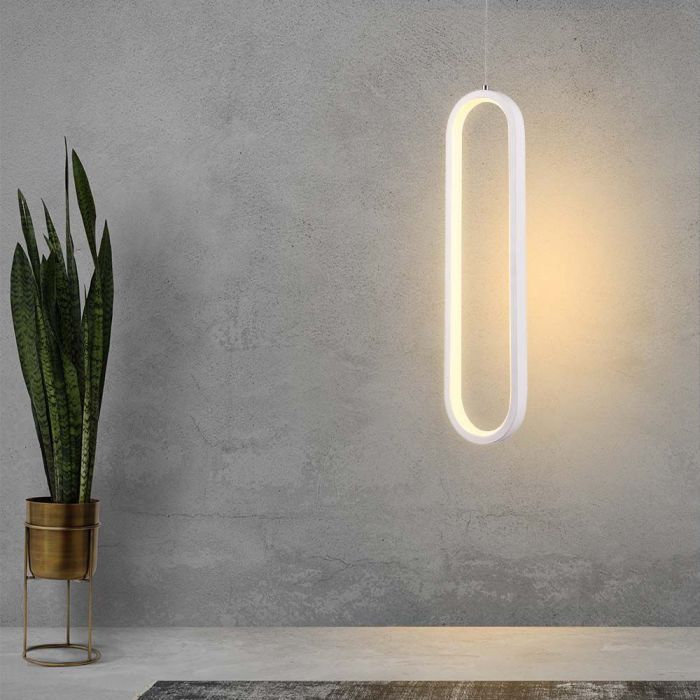 LED PENDANT LIGHT 13W DL 1500lm 100x70x1530mm WHITE