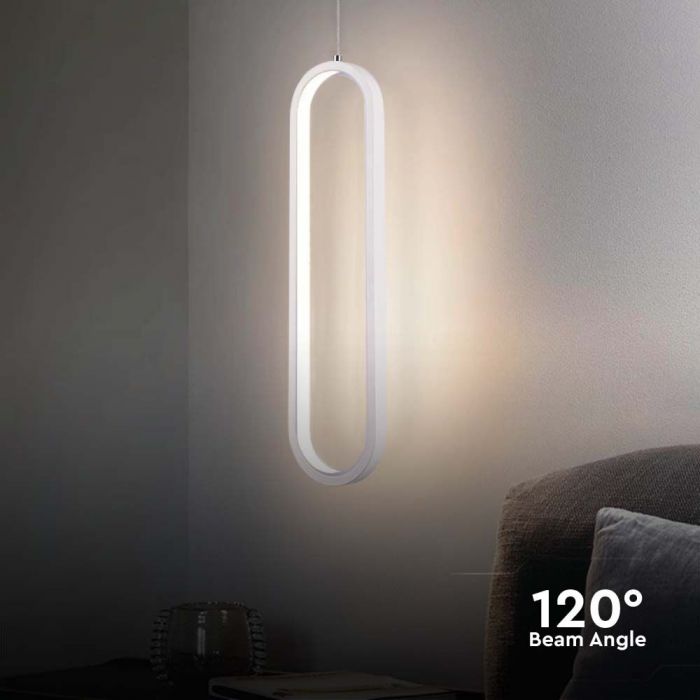 LED PENDANT LIGHT 13W DL 1500lm 100x70x1530mm WHITE