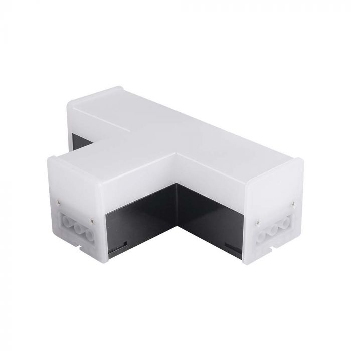 LED LINEAR T CONNECTOR 10W CW 1000lm 120° 181x116.5x58mm BLACK