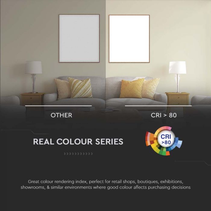 LED MAGNETIC TRACK LIGHT 25W CW 2850lm 82° 24x280x255mm BLACK