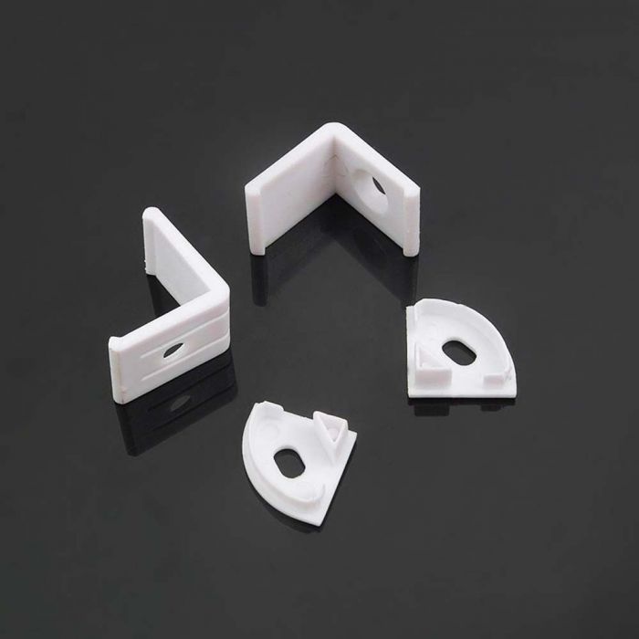 ALUMINIUM PROFILE MILKY COVER 2000x15.8x15.8mm