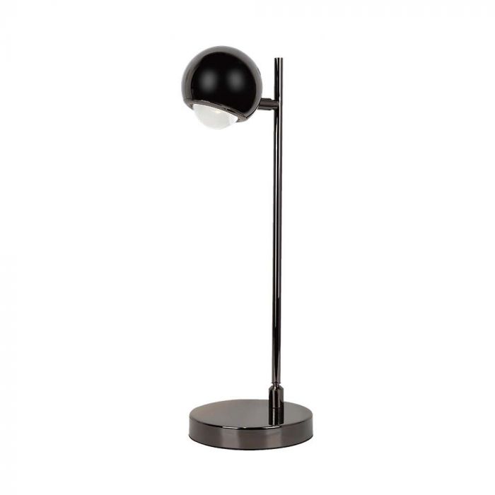 LED TABLE LAMP 6W WW 500lm 60° 150x445 BLACK