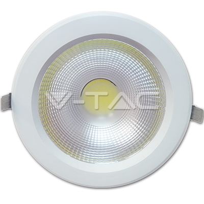 LED COB DOWNLIGHT 30W CW 2400lm 120° 222X111 (160)
