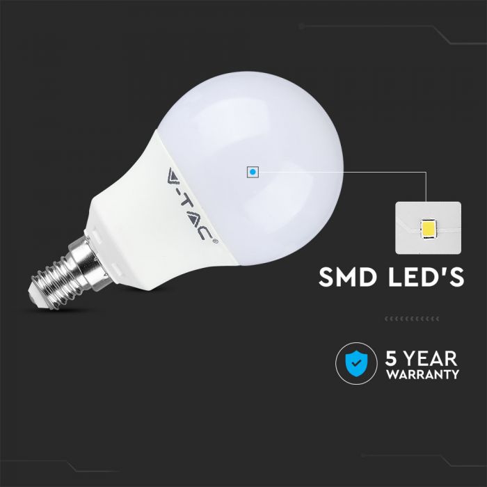 LED E14 LAMP 9W WW 806lm 200° A58 112x58 SAMSUNG CHIP