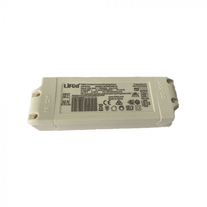 LED DIMMABLE DRIVER 40W FOR PANEL