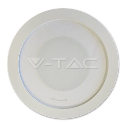 LED ZHAGHA WHITE COLOR COVER ROUND SMALL