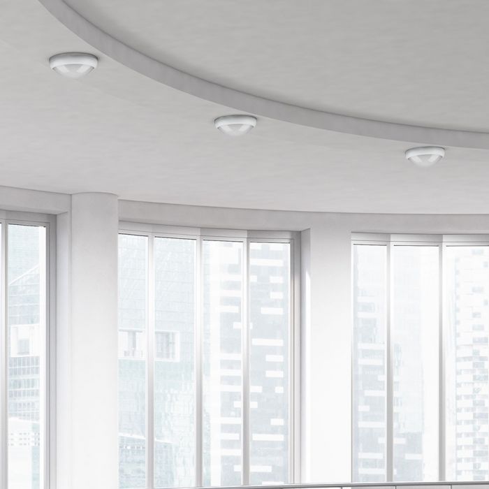 LED DOME LIGHT OVAL 8W 110° 560lm CW 126X187X76 WHITE IP65