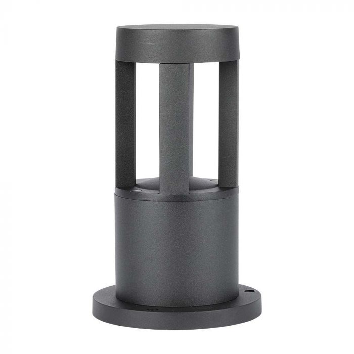 LED GARDEN LIGHT ALUMINIUM 10W 1000lm WW 72° 108X250 IP65 BLACK