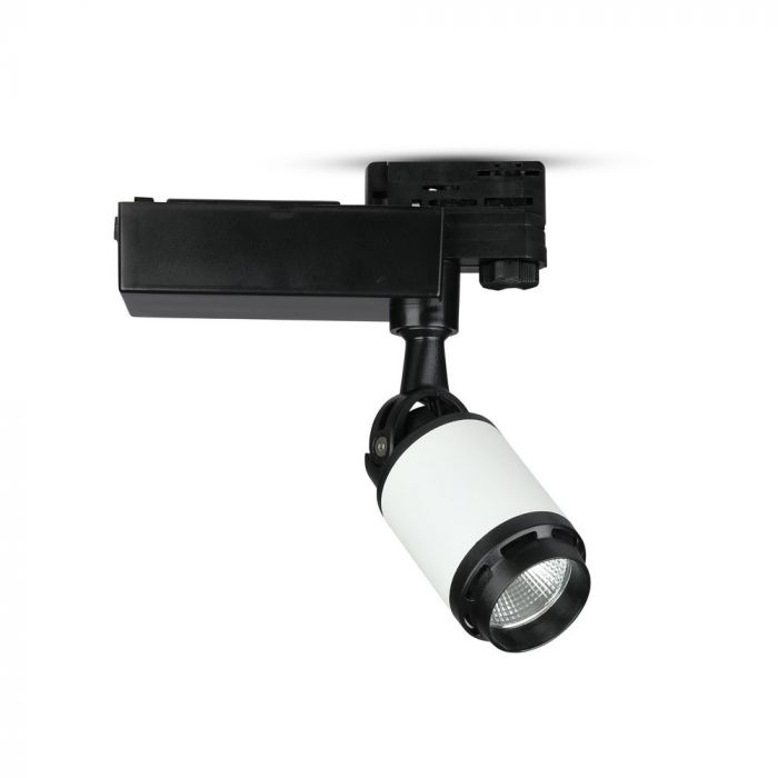 LED TRACK COB LIGHT 10W 800lm DL 24° 209X65X163 4-LINE BLACK/WHITE