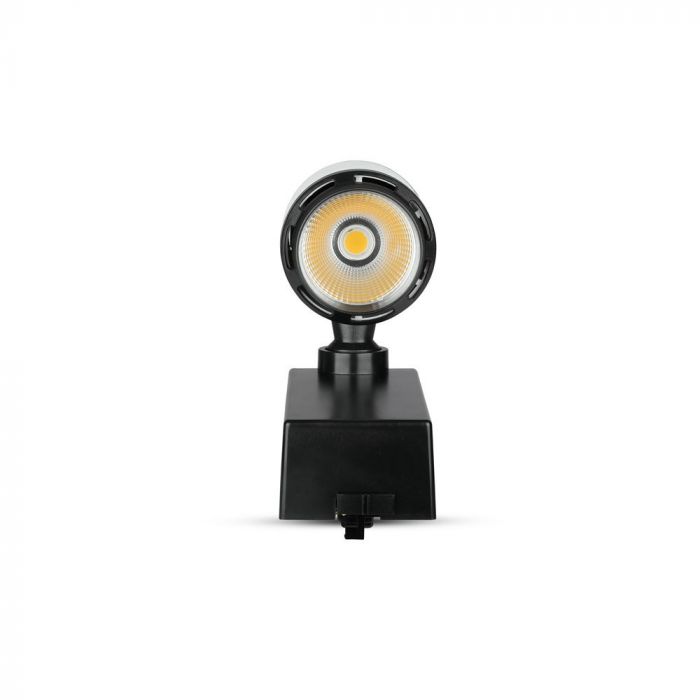 10W LED Track Light Black/White Body White