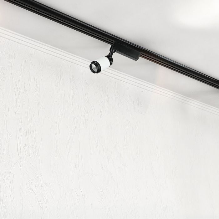 35W LED Track Light Black/White Body White