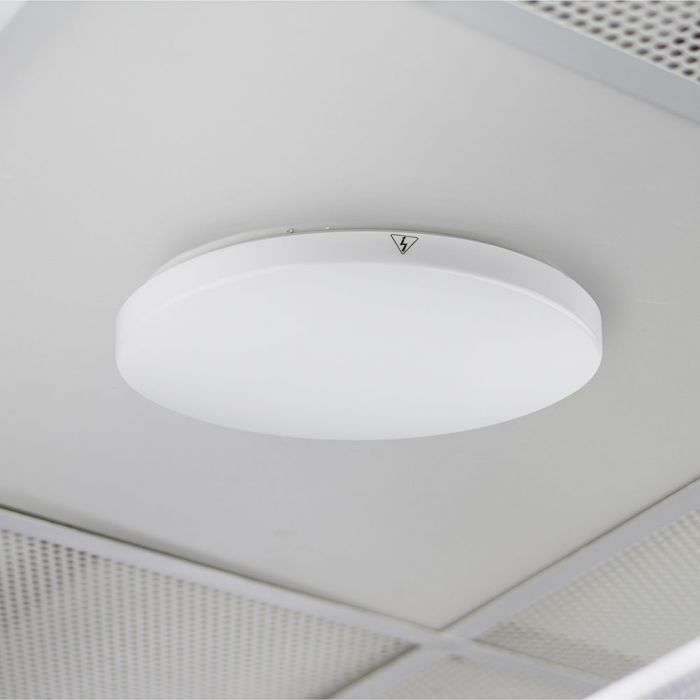 LED DOME LIGHT FRAMELESS ROUND 25W 110° 2500lm WW 30X5 IP44 SAMSUNG IK08