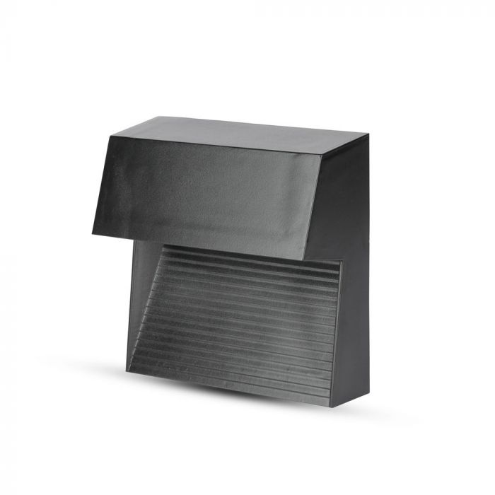 LED STEP LIGHT SQUARE 3W 90° 210lm DL 151X72X154 BLACK IP65