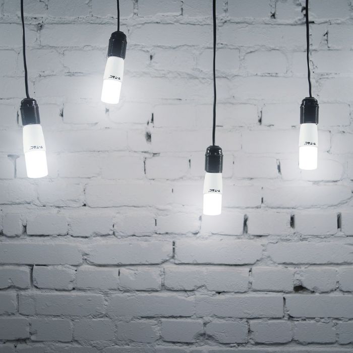 LED Bulb SAMSUNG Chip 8W E27 T37 Plastic 4000K