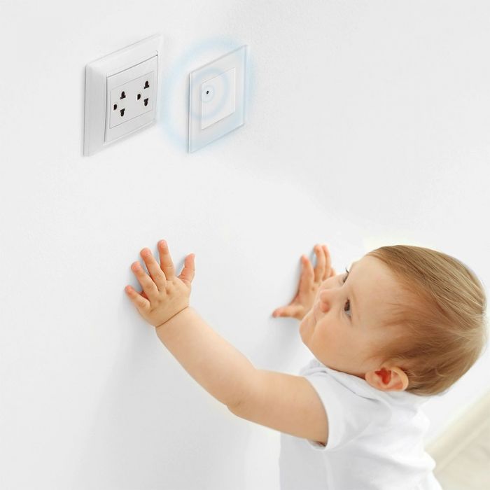 LED MICROWAVE SENSOR SWITCH 300W 180° 5-15M WHITE