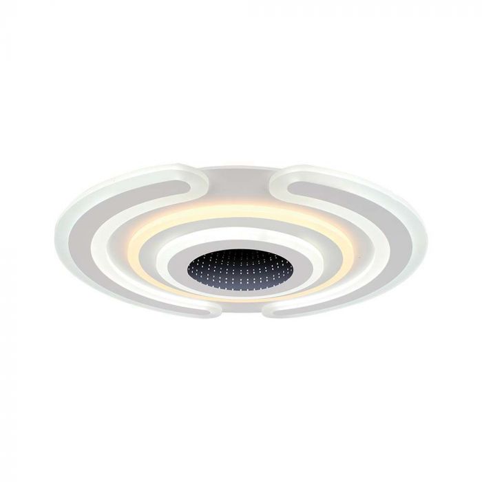 LED SMART DECORATIVE CEILING LIGHT 95W 3IN1 9900lm DIMMABLE+REMOTE CONTROL 52x5CM