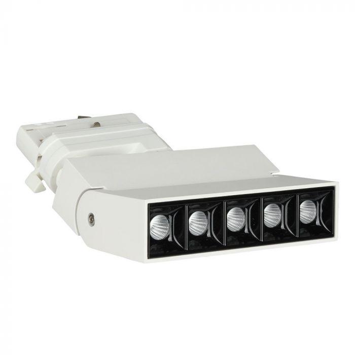 LED TRACK LINEAR LIGHT 12W 960lm WW 30° 35X138 4-LINE WHITE SAMSUNG CHIP