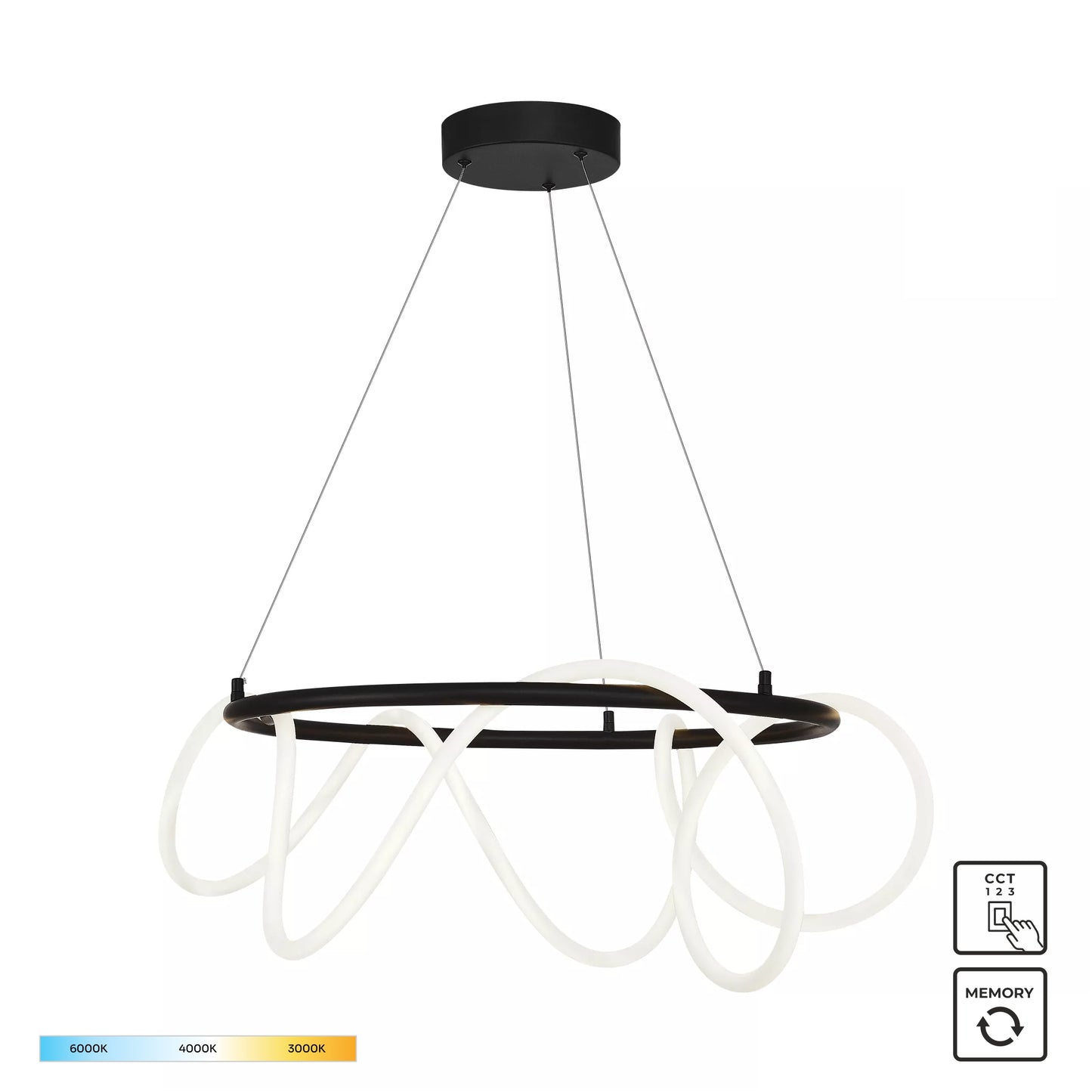 Black Decorative Light by Zuma Line