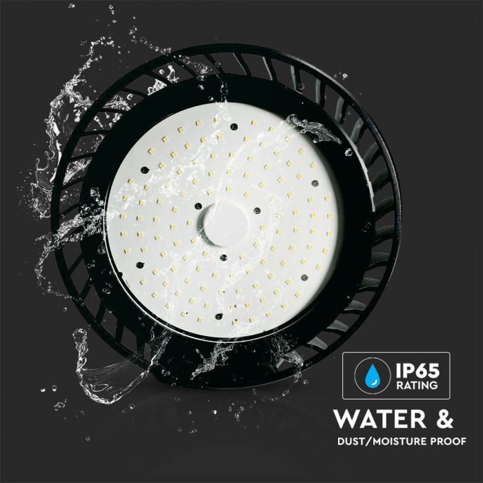 LED HIGHBAY UFO 100W DL 120° 12000lm 260X140.5 IP65 SAMSUNG CHIP 1-10V IK07 DIMMABLE A++