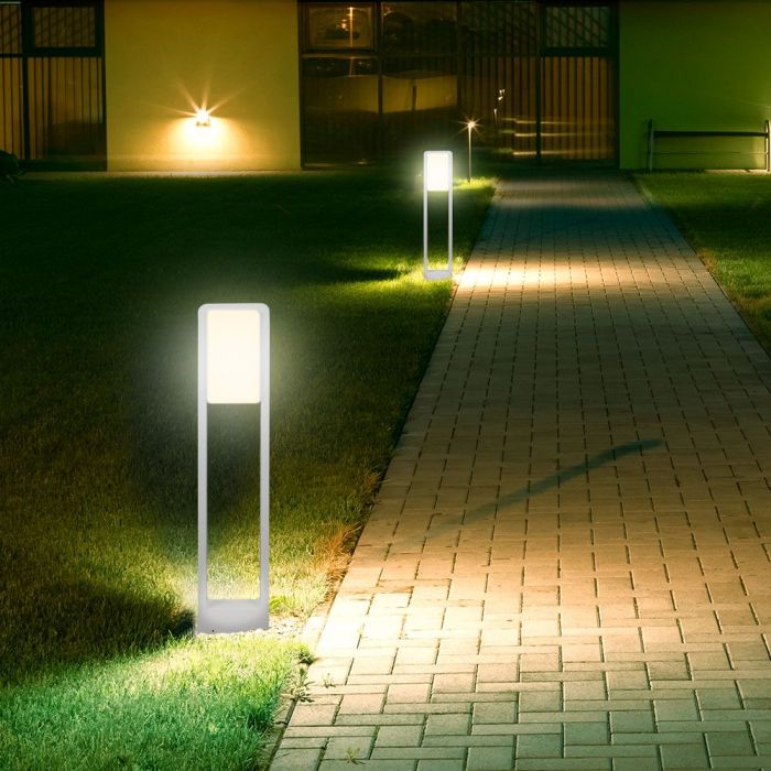 LED BOLLARD LAMP WHITE 10W WW 650lm 120° 163X57X800 IP65