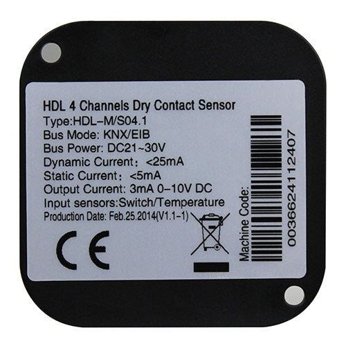 KNX 4-Zone Dry Contact Module