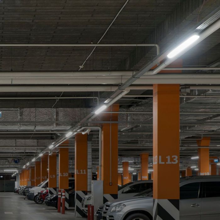 LED TUBE M-SERIES LAMP 36W CW 4320lm 4FT 120° MILKY COVER IP65 A++