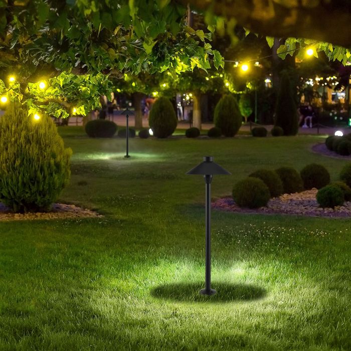 LED GERDEN SPIKE LIGHT BLACK 7W CW 420lm 100° 200X714 IP65