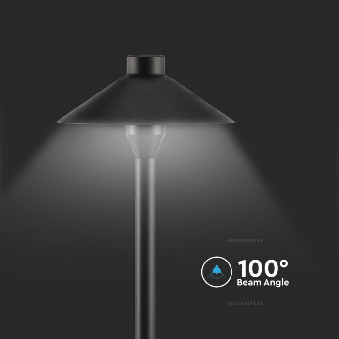 LED GERDEN SPIKE LIGHT BLACK 7W CW 420lm 100° 200X714 IP65