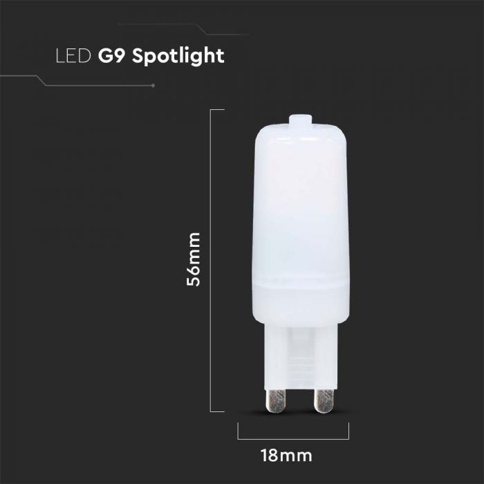LED G9 LAMP 2.2W DL SAMSUNG CHIP