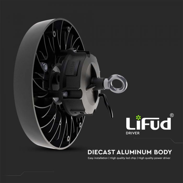 LED HIGHBAY UFO LIFUD DRIVER 100W DL 360° 14000lm SAMSUNG CHIP IP65