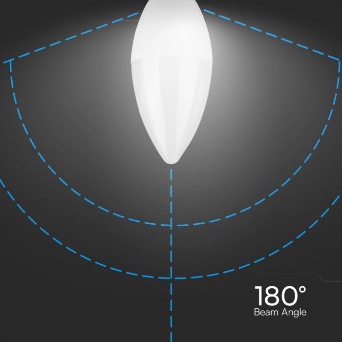 LED E14 LAMP 6.5W CW 600lm 180° SAMSUNG CHIP