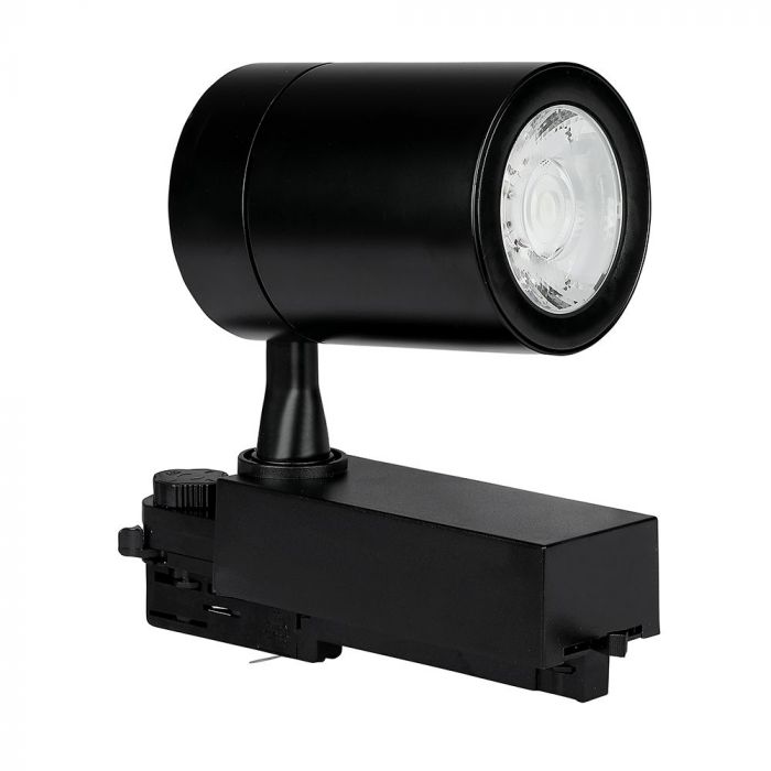 LED TRACK COB LIGHT 35W 3000lm DL 10° 92x65x192mm 4-LINE BLACK