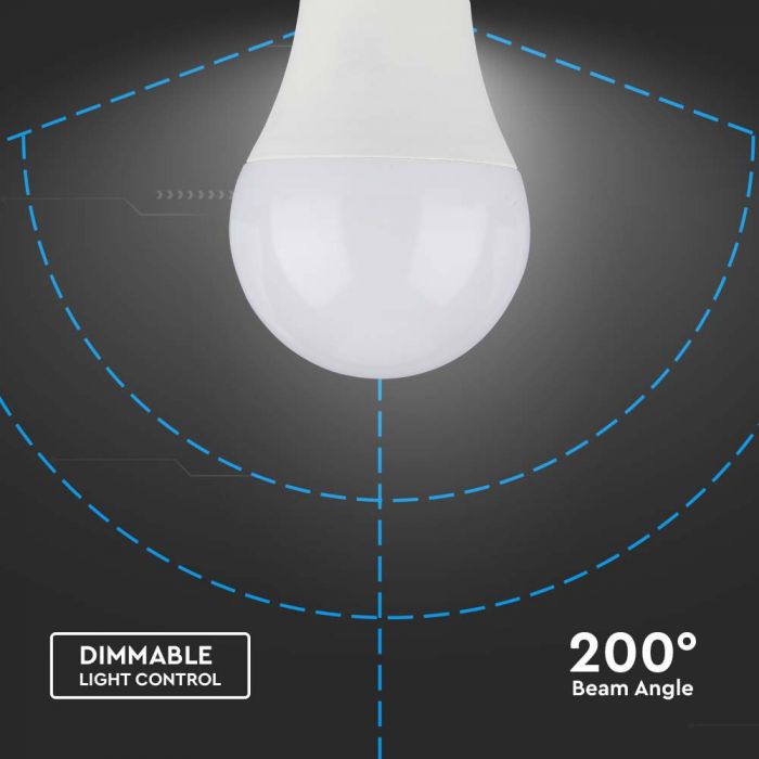 LED E27 LAMP 11W DL 1055lm 200° 60X120 DIMMABLE