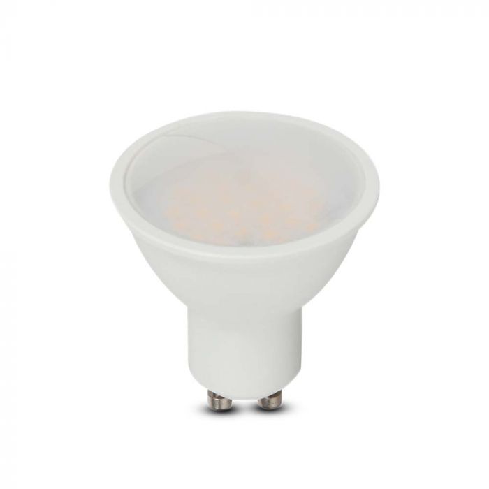 LED GU10 LAMP 4.5W CW 400lm 110° 50X56.5 PLASTIC SAMSUNG CHIP