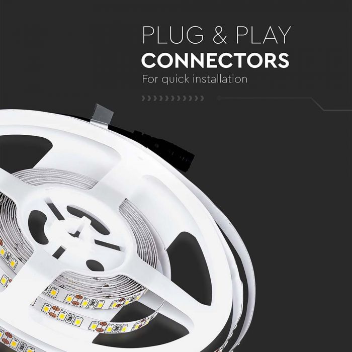 LED STRIP LIGHT 3528 SMD 120LEDs DL 12V 800lm 8W/M