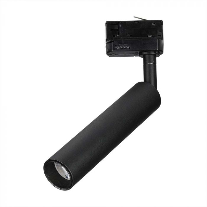 LED TRACK COB LIGHT 15W 1500lm WW 24° 200X50X50 4-LINE BLACK SAMSUNG CHIP