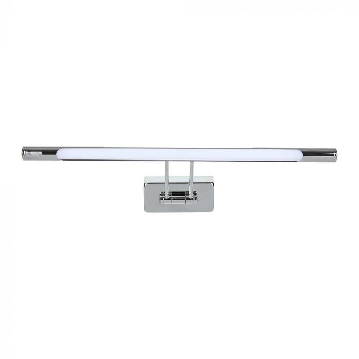 LED WALL MIRROR LAMP CHROME 9W DL 580lm 50x5.5x18.5 METAL + PMMA