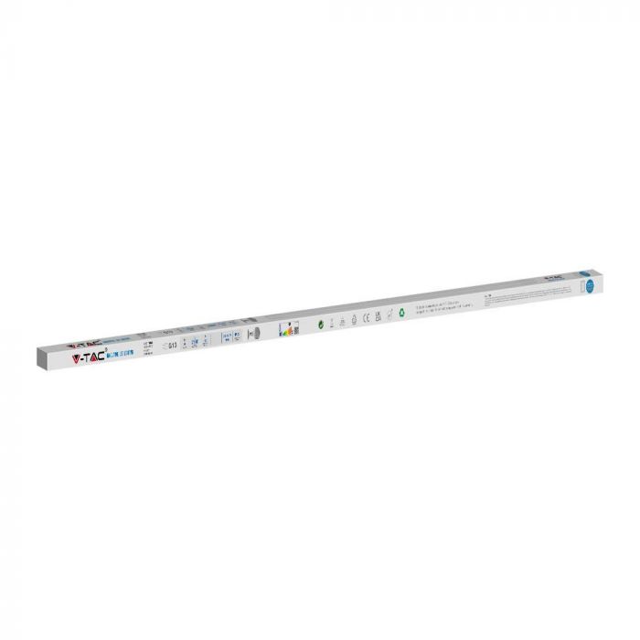 LED T8 TUBE 20W DL 2100lm 5FT 160° Frosted NANO-PLASTIC
