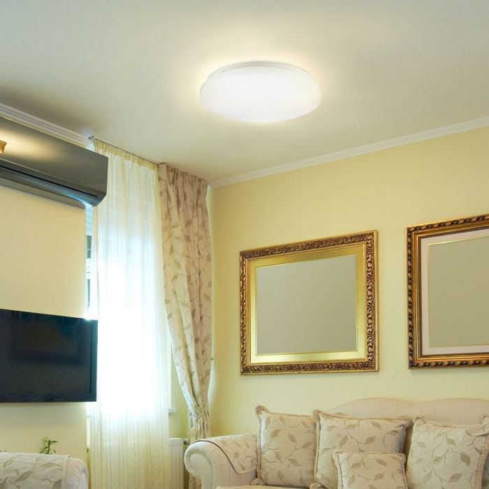 LED DOME LIGHT CCT CHANGING SWITCH 36W 3900lm 360° 500X80 MILKY