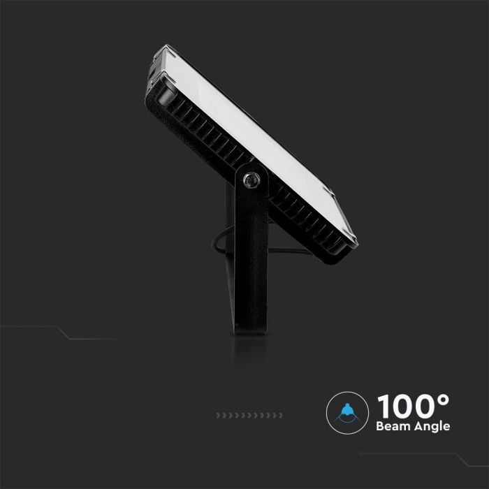 LED FLOOD SLIM 200W DL 100° 23000lm (115lm/W) IP65 BLACK SAMSUNG CHIP