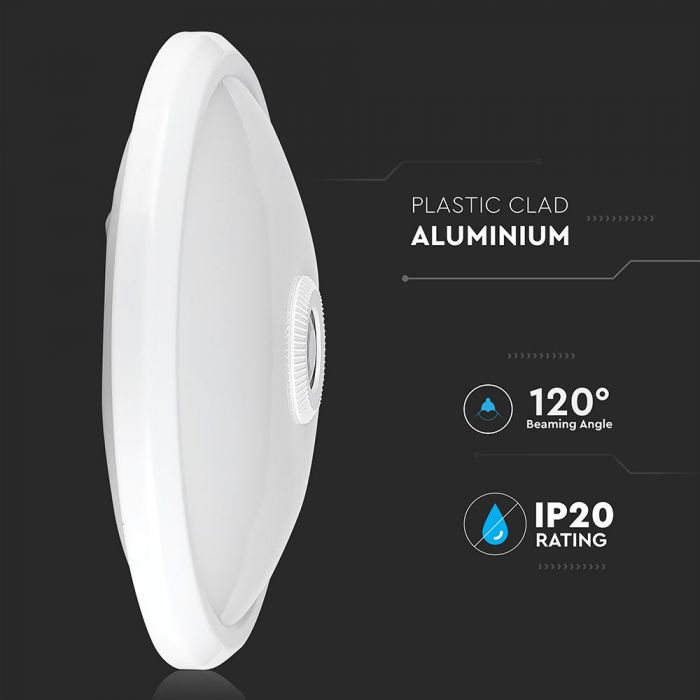 LED DOME WITH SENSOR 12W DL 900lm 120° 290X60 SAMSUNG CHIP