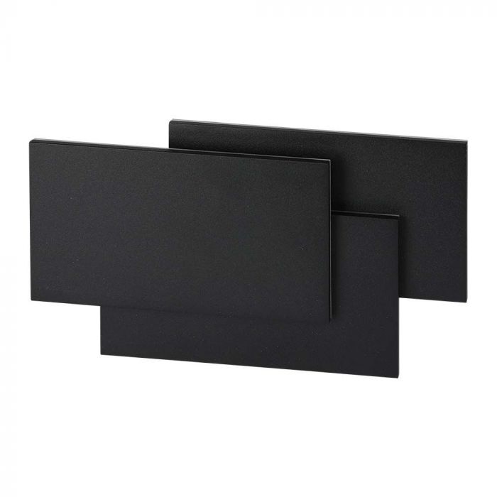 LED WALL LIGHT ALUMINIUM 11W WW 1368lm 360° 2160X125X55 BLACK