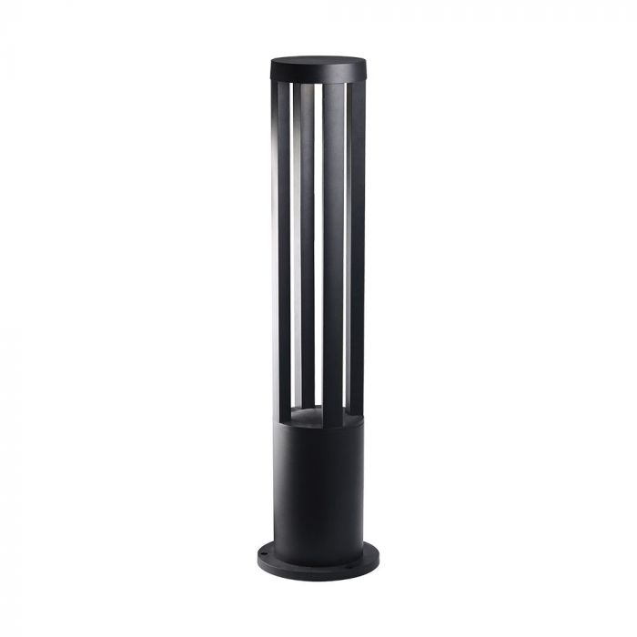 LED GARDEN LIGHT ALUMINIUM 10W 450lm WW 72° 108X800 IP65 GREY