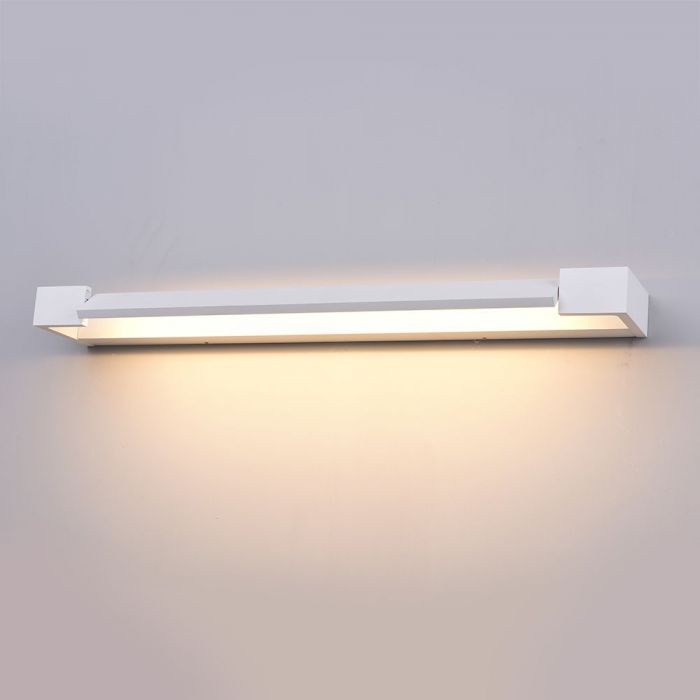 LED WALL LIGHT ALUMINIUM 18W DL 1800lm 0-90° 60X100X42 WHITE IP44